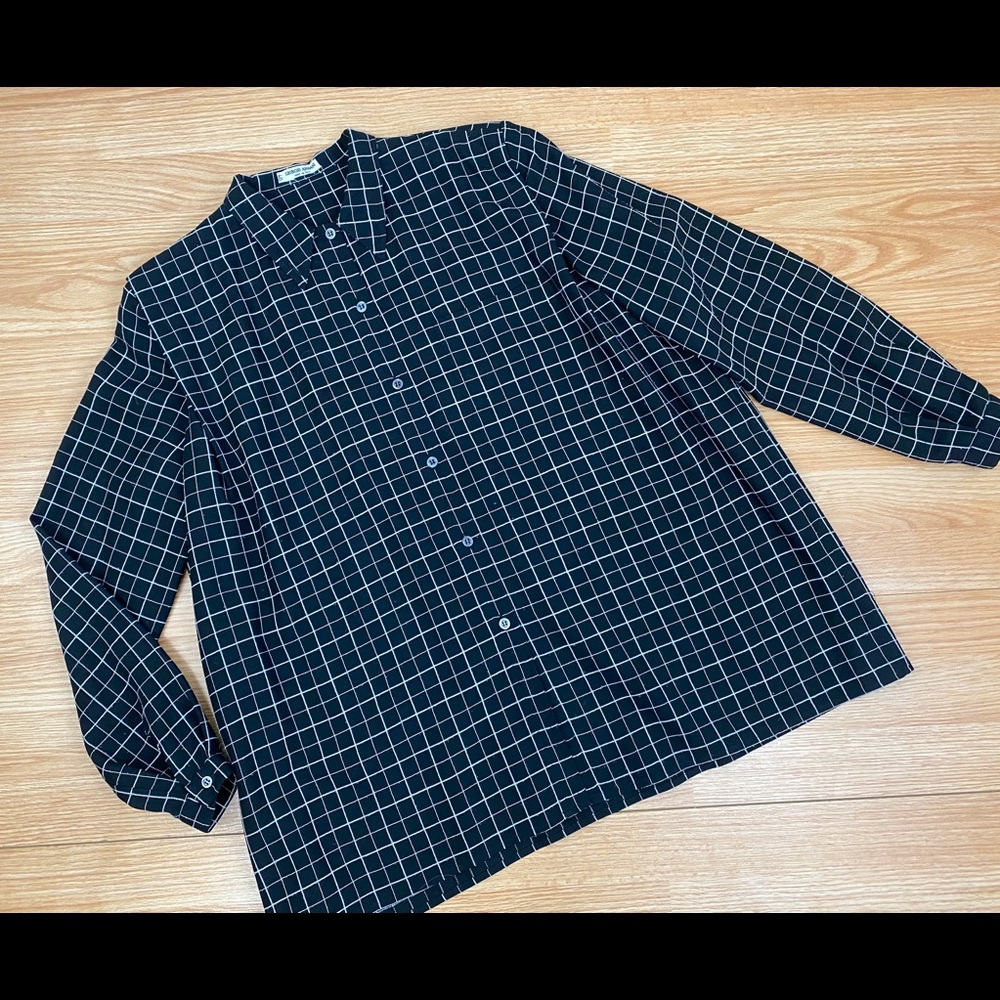 Vtg Giorgio Armani Wool blend EU 40 long sleeve